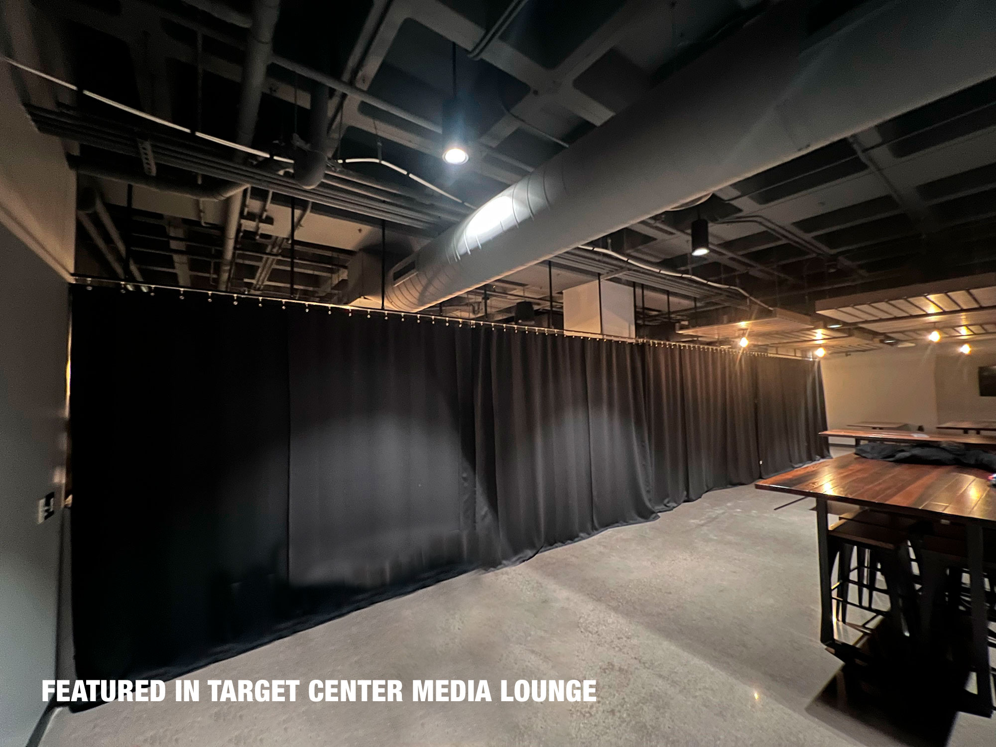 target center blackout curtains